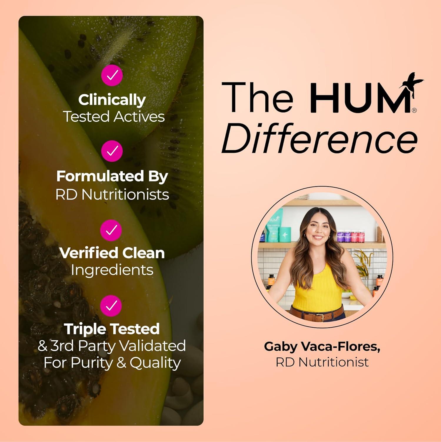 imageHUM Base Control Multivitamin for Women with Vitamin C Iron Biotin Zinc B Complex Daily Womens Multivitamin 22 Essential Vitamins ampamp Minerals Support for PreMenopause Gluten Free 30 Capsules