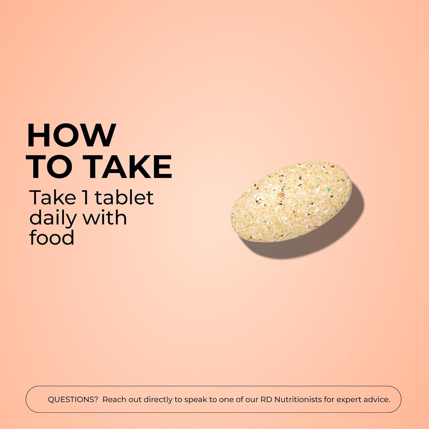 imageHUM Base Control Multivitamin for Women with Vitamin C Iron Biotin Zinc B Complex Daily Womens Multivitamin 22 Essential Vitamins ampamp Minerals Support for PreMenopause Gluten Free 30 Capsules