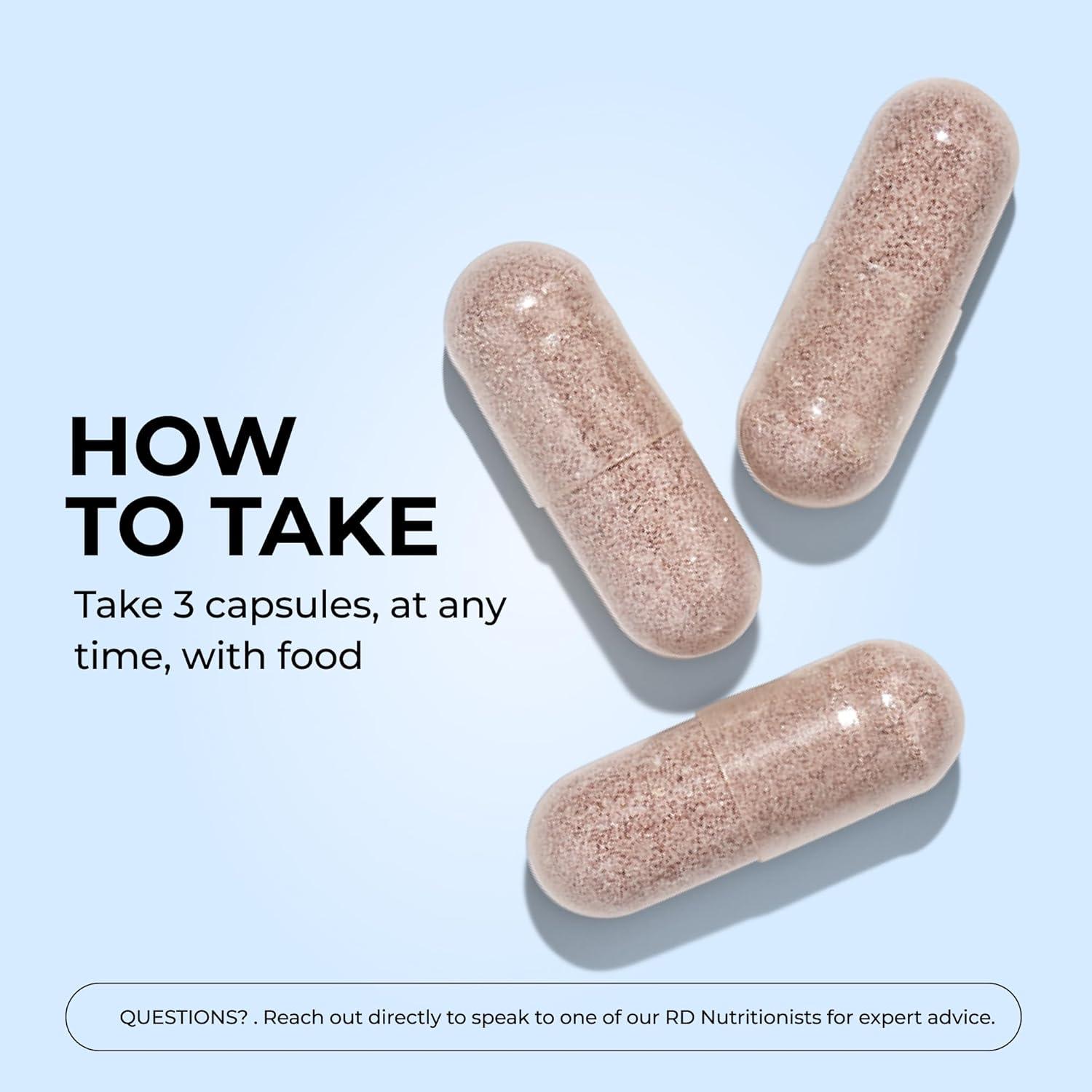 imageHUM Collagen Love Skin Supplement Collagen Peptides Capsules with Hyaluronic Acid ampamp Vitamin C Supports Firm Skin ampamp Helps Minimize Signs of Aging Supplements for Women and Men 90 Capsules