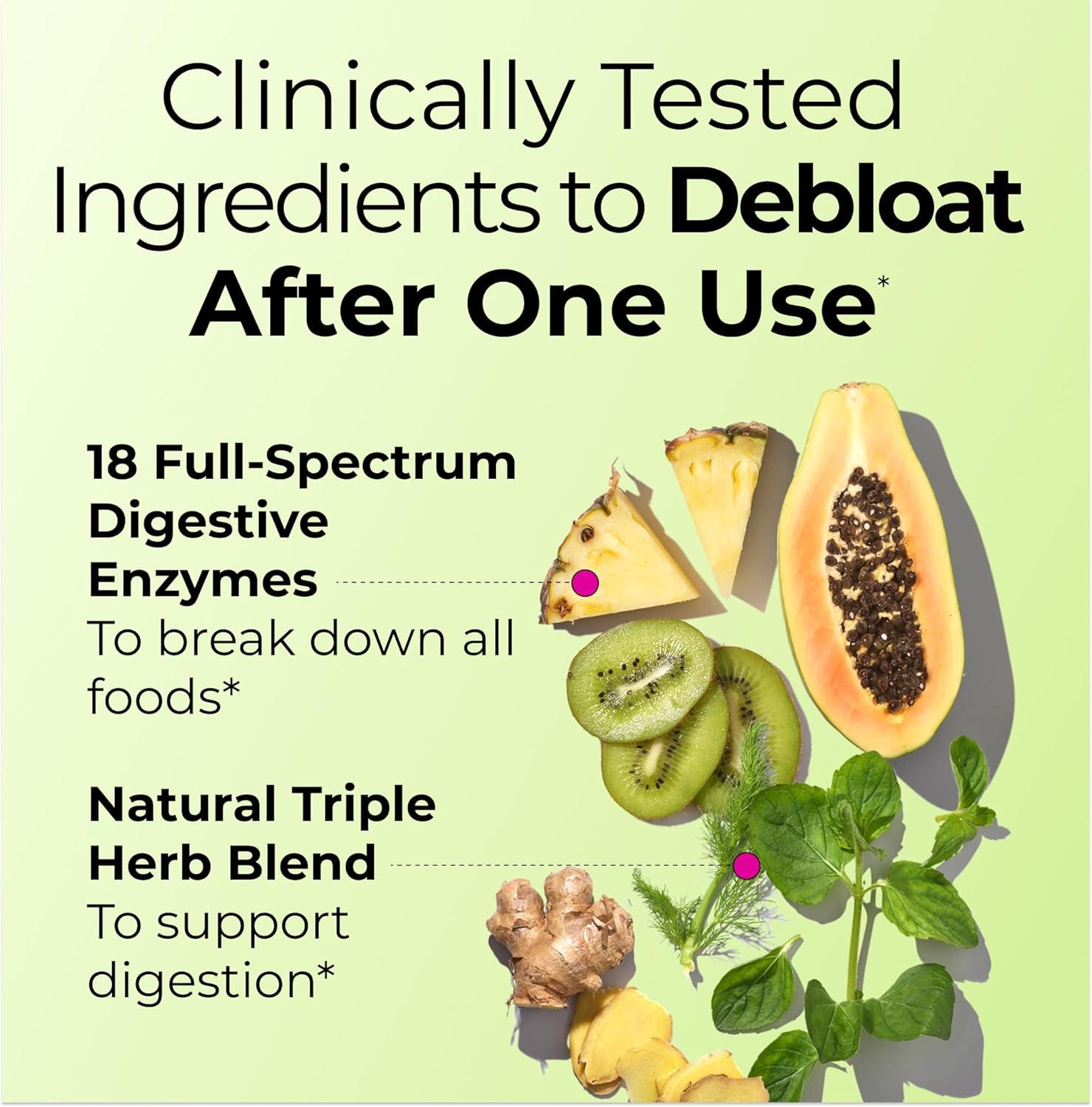 imageHUM Flatter Me Fiber Supplement for Women ampamp Men Prebiotics ampamp Digestive Enzymes to Support Weight ampamp Bloating Digestive ampamp Gut Health Fiber Powder Drink Mix