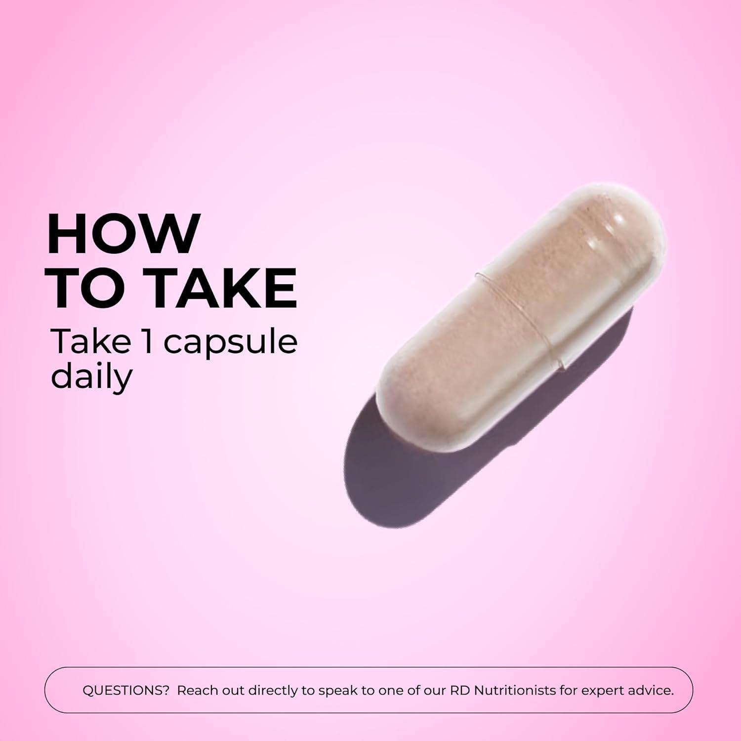 imageHUM Hair Strong Daily Hair Growth Supplement with Biotin Zinc Vitamin B12 to Support Growth Folic Acid ampamp Vitamin B12 Vitamins for Healthy Hair Support for Women and Men 30 Vegan CapsulesCapsule Version