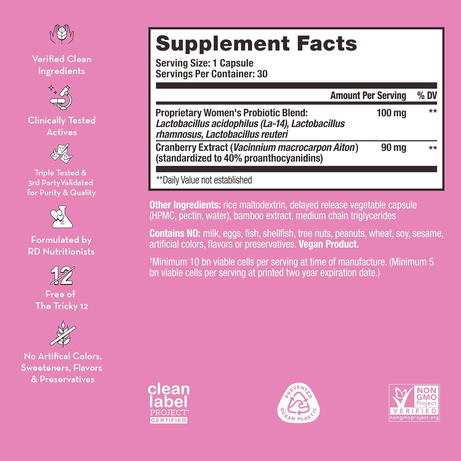 imageHUM Private Party Daily Cleanse Vaginal Probioitcs Detoxifying Herbs for Womens Health