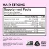 HUM Hair Strong Daily Hair Growth Supplement with Biotin, Zinc, Vitamin B12 to Support Growth, Folic Acid & Vitamin B12 Vitamins for Healthy Hair Support for Women and Men, 30 Vegan Capsules(Capsule Version)