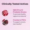 HUM Private Party Vaginal Probiotics for Women, pH Balance and Urinary Tract Support Vaginal Probiotic Supplement with Cranberry & Lactobacillus Blend, Women’s Health Cranberry Pills, 90 Capsules(30 Capsules)