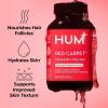 HUM Red Carpet Skin & Hair Vitamins for Women with Omega 3 Fatty Acids, Vitamin E, and Black Currant Seed Oil, Supplement for Skin Health & Healthy Hair Follicles Support, 60 Count