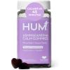 HUM Calm Ashwagandha Gummies for Women and Men, L-Theanine Ashwagandha Supplements for Daily Relaxation & Clarity Support, Vegan Fast Acting Gummy Formula, Mixed Berry Flavor, 60 Gummies(60 Gummies)