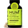 HUM Flatter Me Extra Strength Digestive Enzymes for Women, Men, Digestive Gut Bloating Supplement, Ginger, Peppermint Leaf, Fast Acting Anti Bloat Pills Multi Enzyme for Debloating, 60 Capsules