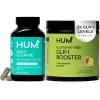 HUM Flatter Me GLP-1 Fiber Daily Cleanse Detox Bundle – Appetite Control, Bloating Relief, Clear Skin, Gut Health & Natural Detox with Zinc, Spirulina & Herbs for Women & Men