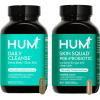 HUM Full Skin Detox and Cleanse -Proboitics for Problem Skin and Acne Breakouts witrh Organic Algae, Detoxifying Herbs, Skin Squad and Daily Cleanse