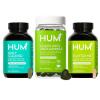 HUM Green Detox Bundle with Flatter Me Digestive Enzymes, Daily Cleanse Acne Supplement, and Celery Juice Fiber Gummies with Chlorophyll, 3-Step Wellness Set, Supports Digestive & Gut Health