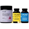 HUM Daily Wellness Essentials Bundle – Dream Team Magnesium + OMG! Omega The Great + Here Comes The Sun Vitamin D3